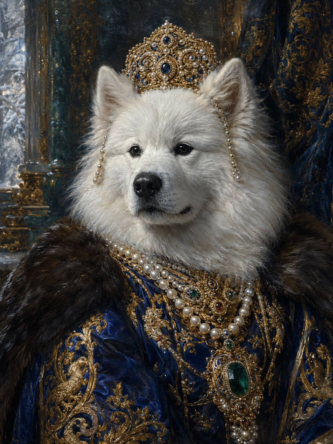 La Zarina Custom Pet Portrait