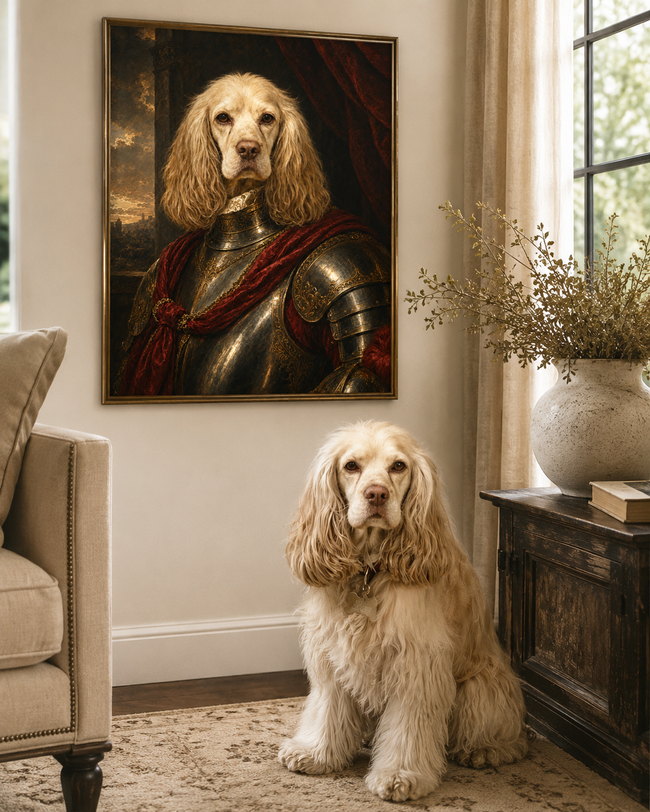 Framed portrait lifestyle example