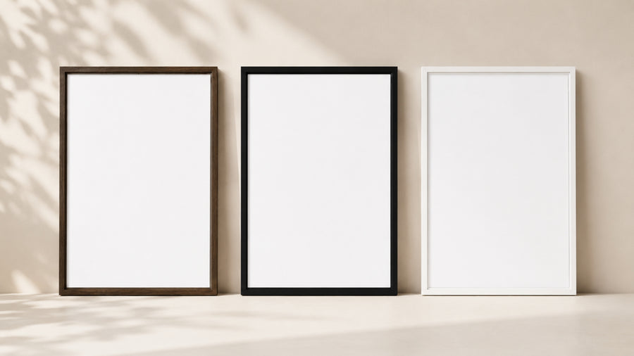 Pet portrait frame guide